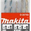 Accesorios Makita d-20769 juego de brocas 1 4 forma e - d-20769