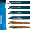 Makita accessories d-53051 | reciprocating saw blade set | 6-piece | in plastic tube - d-53051