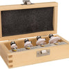 Accessori Makita d-53534 | set di fresatura | taglierina per arrotondare | 8 mm | 4 pezzi | in scatola di legno - d-53534