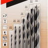 Makita accessoires d-62371 houtspiraalborenset 7-delig 1 4'' - d-62371