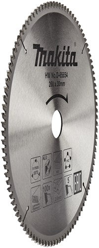 Makita accessoires d-65654 afkortzaagblad | div. materialen | 260x30x2,6 | 100t | 5g - d-65654
