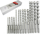 Accessori Makita d-71956 - set di punte sds-plus 14 pezzi sds-plus - d-71956