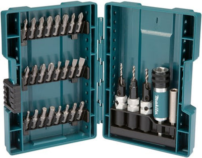 Accessori Makita d-73477 | set di punte per trapano e cacciavite | pilota quad | 29 pezzi - d-73477