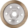 Accesorios Makita rueda de copa de diamante | 125 mm | muy bien | neumático macizo - d-41464 d-41464