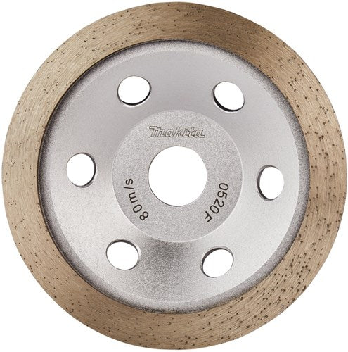 Accesorios Makita rueda de copa de diamante | 125 mm | muy bien | neumático macizo - d-41464 d-41464