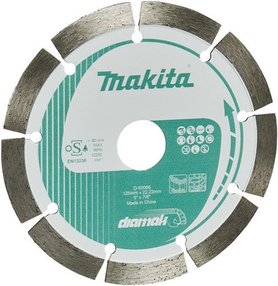 Accessori Makita disco diamantato 125x22,23x1,8mm - d-80086