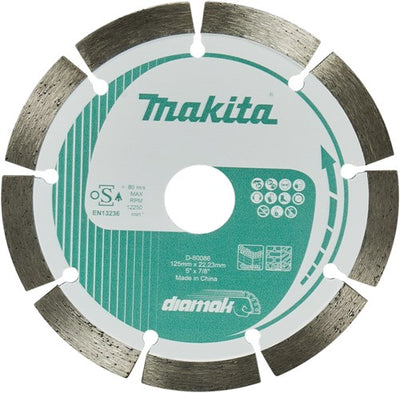 Accessori Makita disco diamantato 125x22,23x1,8mm - d-80086