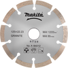 Accessori Makita disco diamantato 125x22,23x2,0mm - a-84012 - a-84012