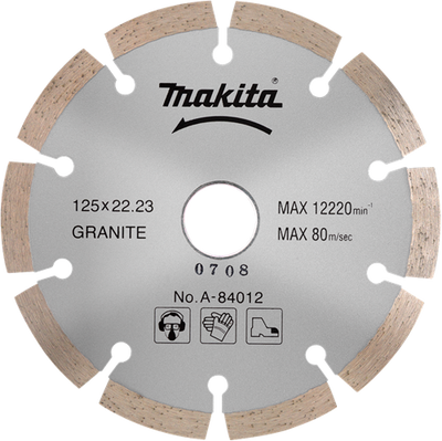 Accesorios Makita disco de diamante 125x22,23x2,0mm - a-84012 - a-84012