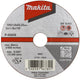 Makita accessoires doorslijpschijf 125x1,0mm alu - 10 stuks - b-45331