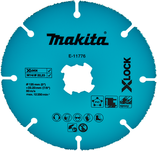 Accesorios makita disco de corte 125x22.23x2.0mm - e-11776 e-11776