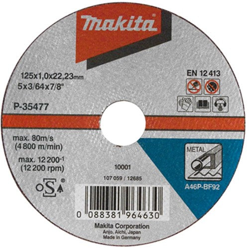 Accesorios makita disco de corte 230x2.0mm acero inoxidable - b-60464 - b-60464