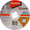 Accessori Makita e-00418 | disco da taglio | x-lock | 125x1,2x22,23 mm | acciaio inossidabile | 10 pezzi - e-00418