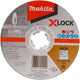 Accessori Makita e-00418 | disco da taglio | x-lock | 125x1,2x22,23 mm | acciaio inossidabile | 10 pezzi - e-00418