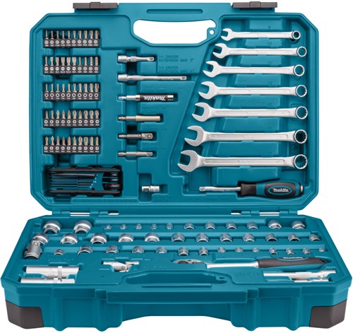 Accessori Makita e-06616 | set di strumenti | valigia | 120 pezzi - e-06616