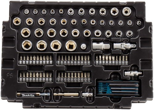 Accessori Makita e-08713 set di strumenti in mbox | 120 pezzi nella scatola m 1 - e-08713