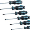 Set cacciaviti Makita 6 pezzi (sl4 sl5.5 ph1 ph2 pz1 pz2)