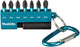 Makita accessoires makita schrbset 8-dlg impblack haak - e-11994
