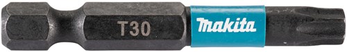 Makita accessoires e-12675 slagschroefbit | t30x50mm | x impact black | 10 stuks - e-12675
