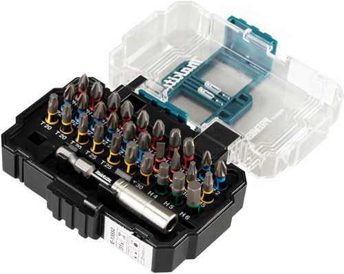 Accessori Imp Makita e-13552 | Set di punte per cacciavite a percussione | 31 pezzi | 25 mm | atto primo ministro - e-13552