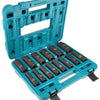 Set di bussole a percussione Makita 1 2 14 pezzi