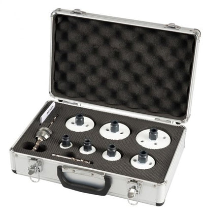 Set di seghe a tazza accessori Makita 9 pezzi ezy e-inst. e-12295 - e-12295