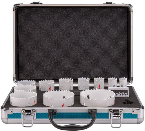 Accesorios Makita juego de sierra perforadora bi-m 14 piezas - d-47298 - d-47298
