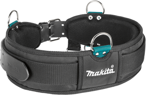 Makita accessoires makita heavy duty riem gewatteerd - zwaargewicht gereedschapsgordel met gepolsterde achterzijde