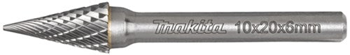Accessori Makita Fresa cono HM con testa a punta per metallo - b-52847 - b-52847