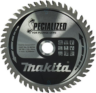 Accesorios Makita hoja de sierra de inmersión | madera | 165x20x1.85 48t - b-56764