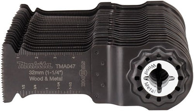 Accesorios Makita hoja de sierra de inmersión 32mm madera metal (20 piezas) - b-64814-20 - b-64814-20