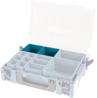 Makita accessories insert box 100x100mm mbox organizer - 191x95-9 - 191x95-9