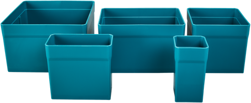 Juego de cajas insertables de accesorios Makita para organizador mbox - 191x92-5 191x92-5