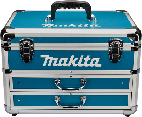 Valigetta accessori Makita in alluminio blu - 823340-7 823340-7