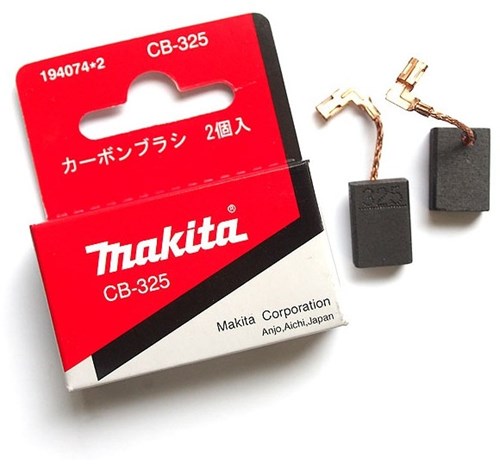 Accesorios Makita juego de escobillas de carbón 9558nb | por 2 | 194074-2 - 194074-2