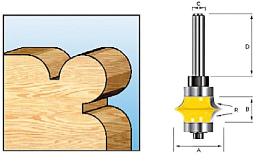 Accesorios makita bead prof.fr+l. hm 28,6 mm s8 - d-11710