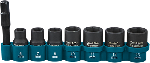 Accessori Makita set di bussole a impatto 8 pezzi - e-12289 - e-12289