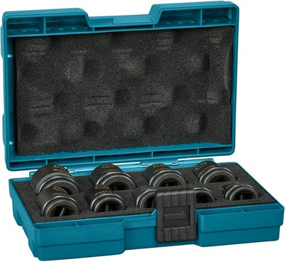 Imp Makita accessories impact socket set 9-piece act black, 1 2 vk - e-16564