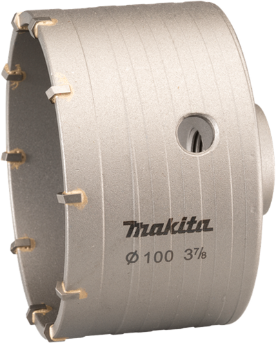 Accessori Makita punta a corona 100mm - d-73966 - d-73966