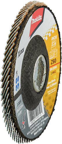 Accesorios Makita disco de lijado de solapa x-lock 125mm z60 - d-76015 - d-76015