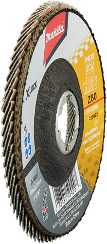 Accesorios Makita disco de lijado de solapa x-lock 125mm z80 - d-76021 - d-76021