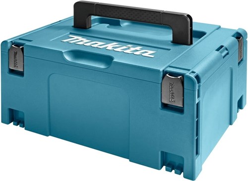 Makita accessoires makita makpac opbergkoffer 8215518 - exclusief gereedschap - blauw