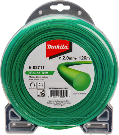 Makita accessoires maaidraad 2,0x126m rond - e-02711 - e-02711