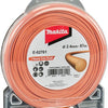 Makita accessoires maaidraad 2,4mm x 87m rond | oranje - e-02761