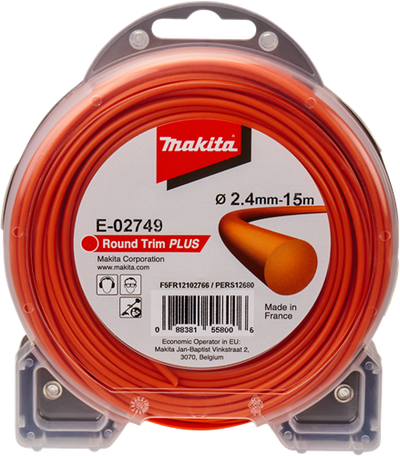 Accessori Makita filo falciante 2,4x15m rotondo - e-02749 e-02749
