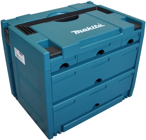 Accessori Makita makstor 4,5 m-box systainer con 5 cassetti - 395x295x320 mm - p-84349 - p-84349