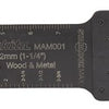 Makita accessoires mam001 invalzaagb 32x80mm h s - b-66400 - b-66400