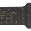 Accesorios makita mam004 sierra de inmersión 32x80mm madera - b-66438