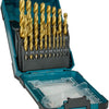 Accessori Makita set di punte per metallo hss-t 19 pezzi - d-72229