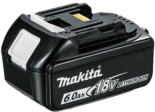 Makita accessoires power-source-kit 199480-6 - 2x accu bl1860b 18v 6,0ah met accu indicator + oplader dc18rc - 199480-6